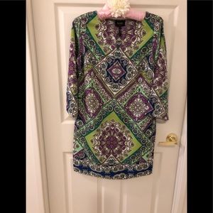 Multi-Colour - Tunic Dress by Laundry-Shelli Segal
